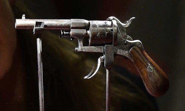 Revolveris eksponuojamas Beaux-Arts Mons muziejuje  Belgijoje