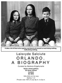 Laisvydės Šalčiūtės paro­da „Orlando. Biografija“
