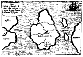 Atlantidos žemėlapis