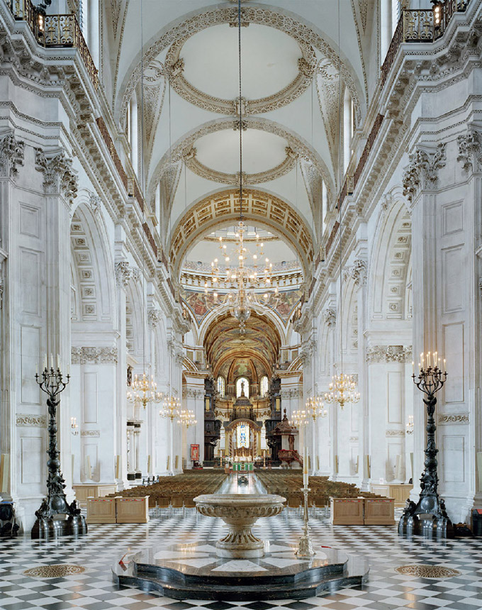 Peter Marlow St Paul s from the series The English Cathedral 2011