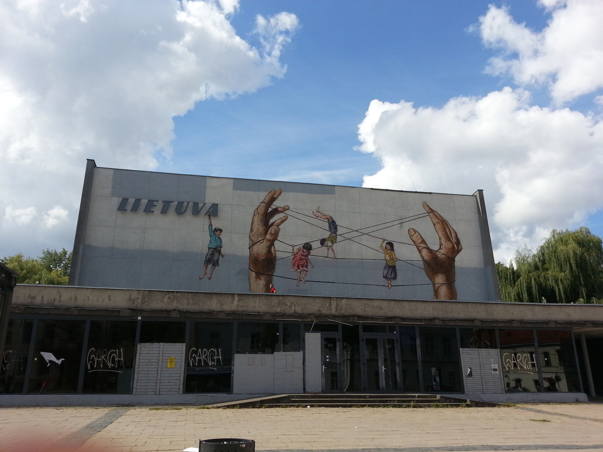 Nuotrauka iš festivalio „Vilnius Street Art" archyvo
