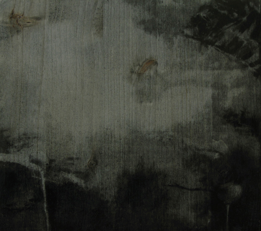 Zanė Tuča. „Ramuma“, medis, aliejus, 21,5x24,5 cm, 2013