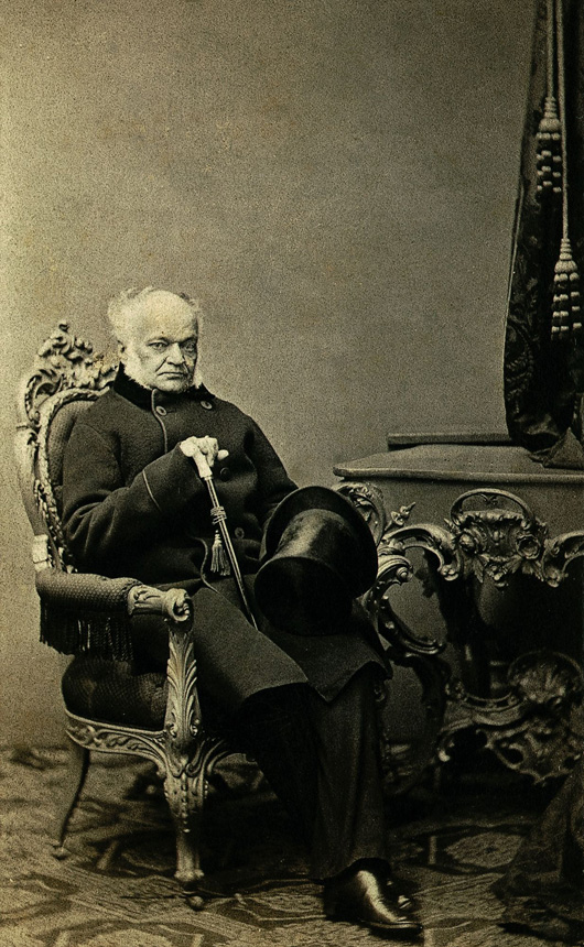 Eustachijus Tiškevičius. Vilnius, apie 1865.  Alberto Sveikovskio nuotrauka