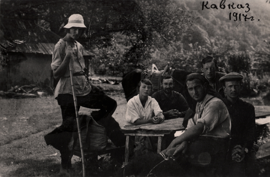 Balys Sruoga kelionės po Kaukazą metu, 1917 m. Nuotraukos iš LLTI BF, Sruogos fondo