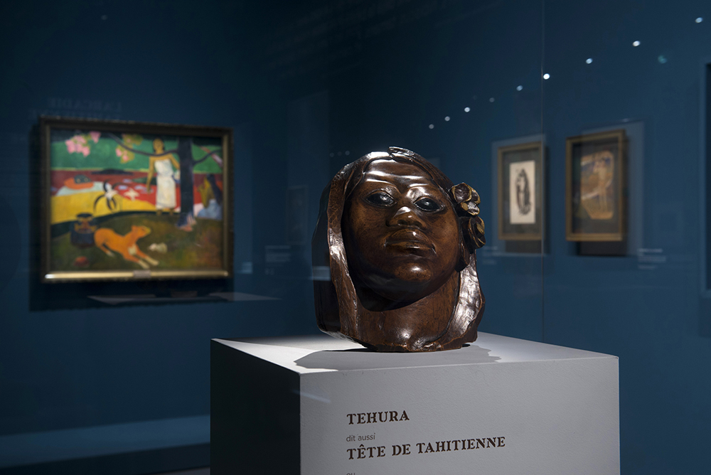 Paul Gauguin. „Tehura, arba taitieties galva“, tarp 1891 ir 1893. © Rmn-Grand Palais / Didier Plowy nuotrauka