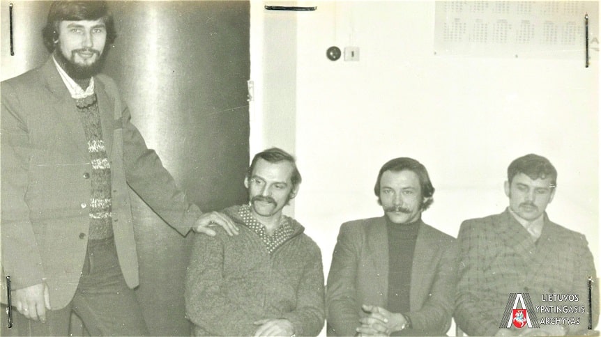 A. Andreikos parodymo atpažinti protokolo nuotrauka. 1982 m. vasario 11 d. (LYA. F. K-1, ap. 58, b. 47764/3, t. 2, l. 282.)