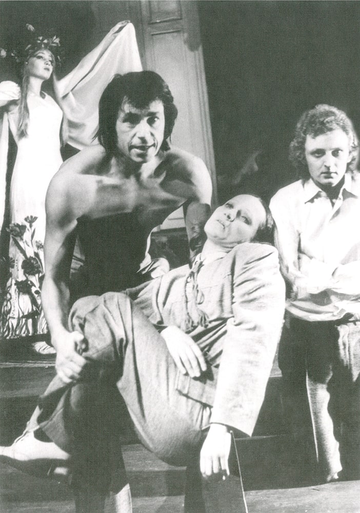 „Svajonių piligrimas“. Viktoras Šinkariukas, Doloresa Kazragytė, Petras Venslovas, 1975  m.