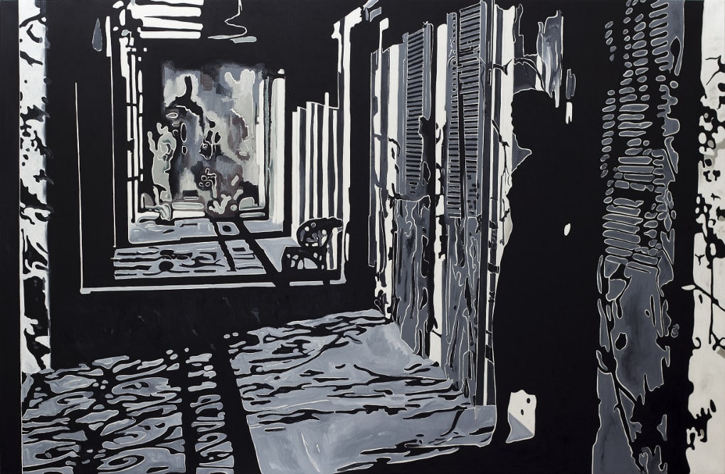 Pietro Finelli. „Marcus Rothkowitz, Noir XXX“, drobė, aliejus, 2012