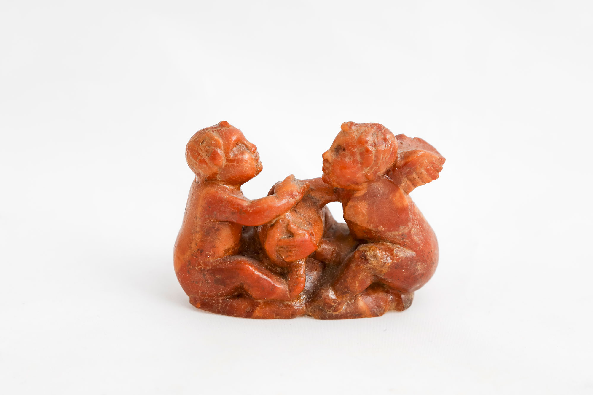 Dviejų erotų su vaisių krepšeliu skulptūrėlė. I–II a. Nacionalinio Akvilėjos archeologijos muziejaus nuotraukos