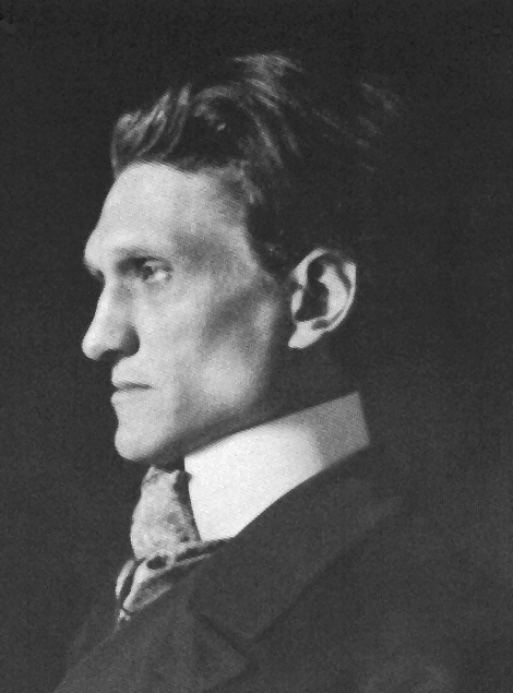 Stefanas George 1910 m. Jacobo Hilsdorfo nuotrauka