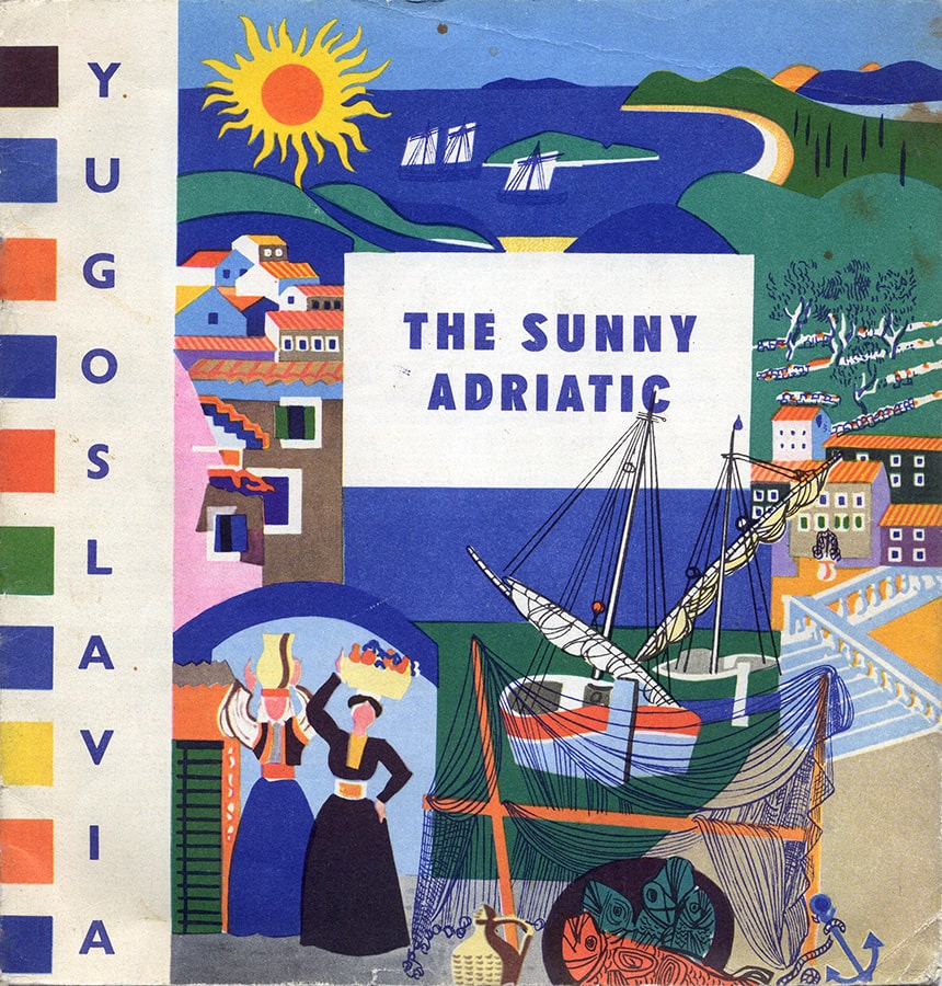 „Saulėta Adrija“. Jugoslavijos reklaminė knygutė (1965)