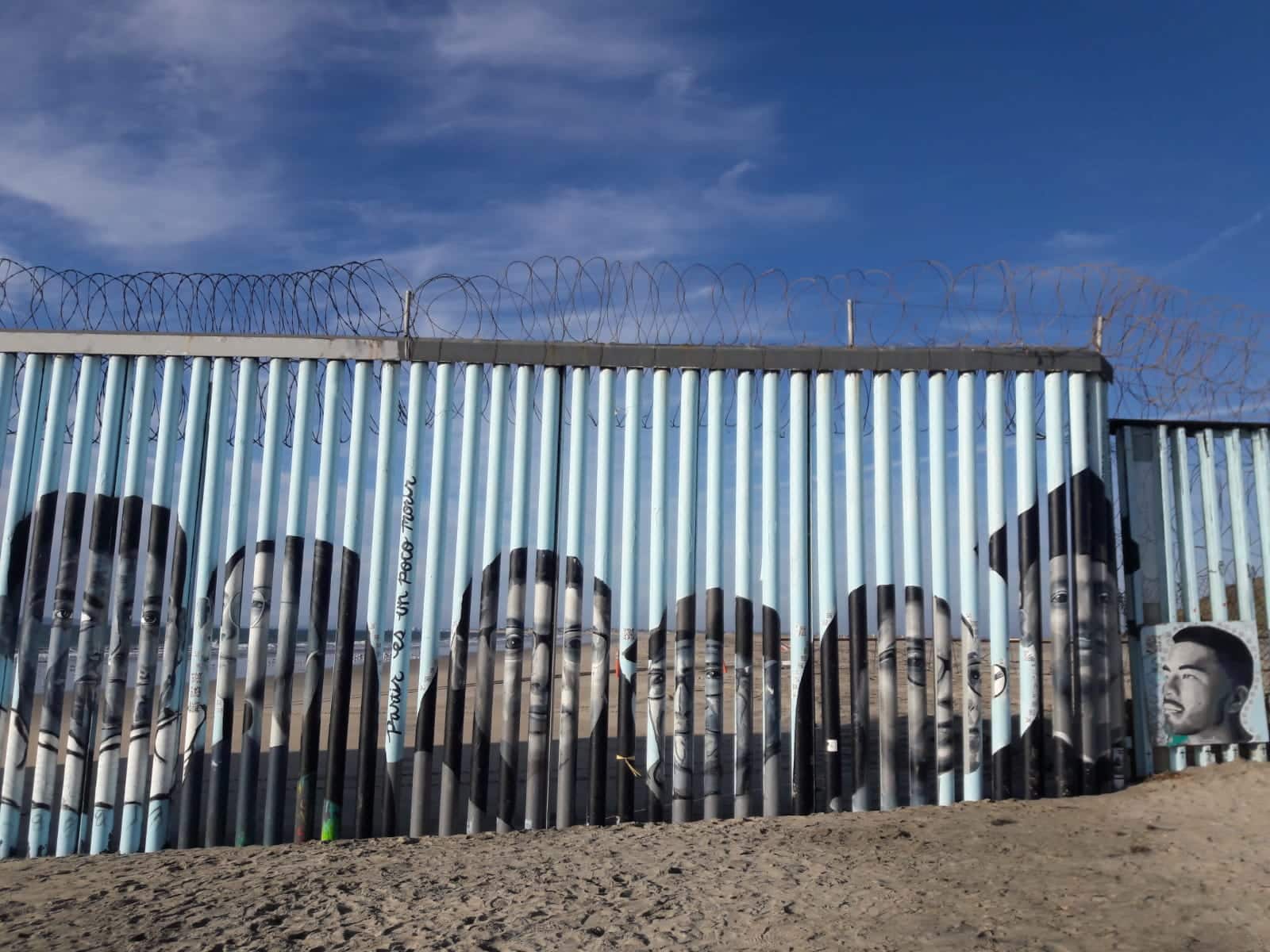 Meksikos ir JAV siena ties Tichuana. Sonios Antinori nuotraukos
